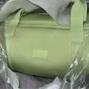 SOLD💚Dagne Dover Landon XL Matcha Latte Green Duffle Bag